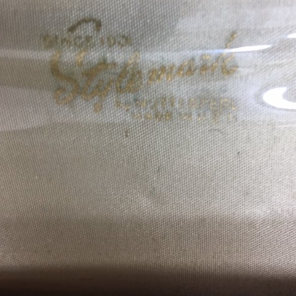 Vintage Stylemark By Mutterperl Black Evening Double Kiss Lock Purse Clutch - Picture 8 of 11